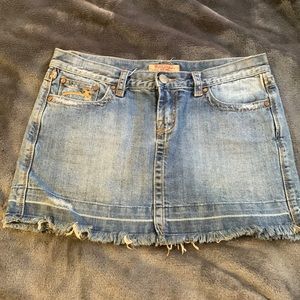 XOXO premium denim Mini Jean skirt
